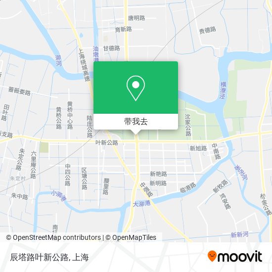 辰塔路叶新公路地图