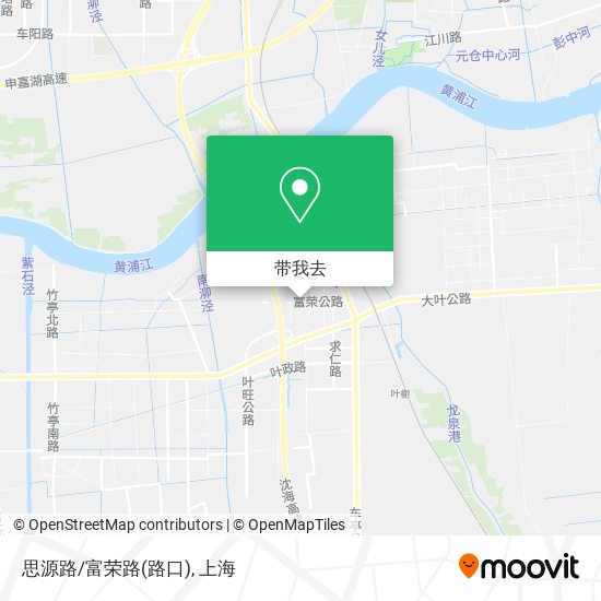 思源路/富荣路(路口)地图