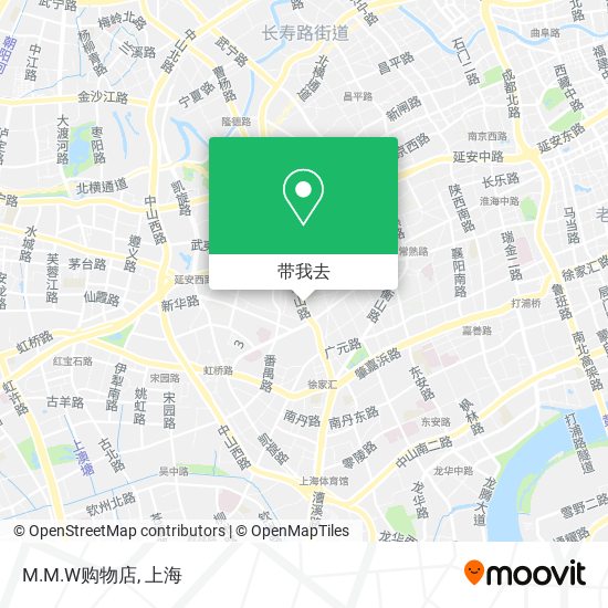 M.M.W购物店地图