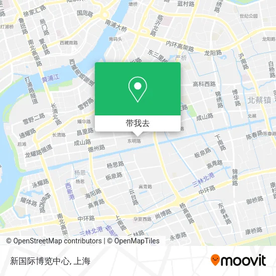 新国际博览中心地图
