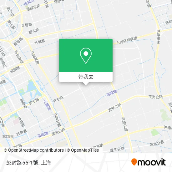 彭封路55-1號地图