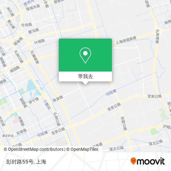 彭封路55号地图