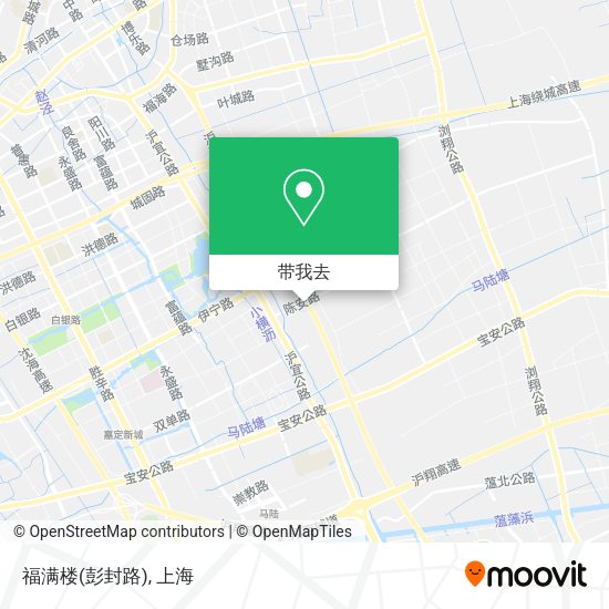 福满楼(彭封路)地图