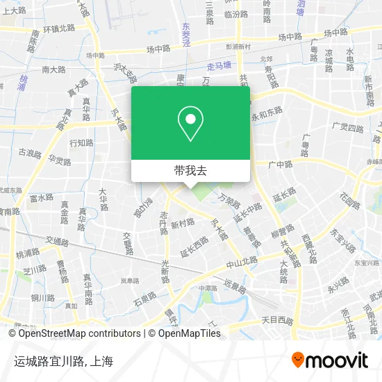 运城路宜川路地图