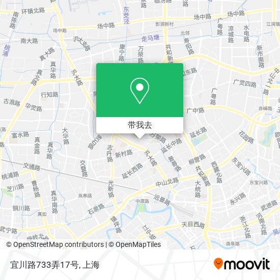 宜川路733弄17号地图