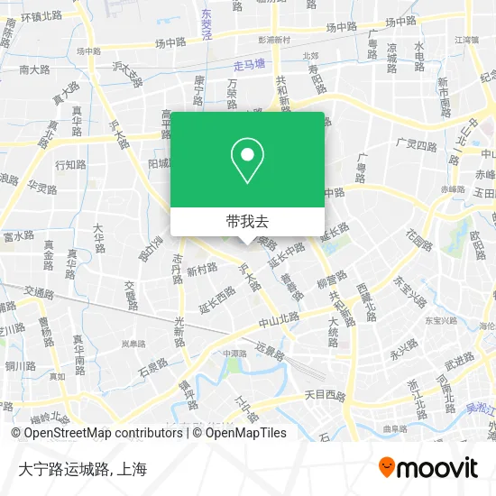 大宁路运城路地图