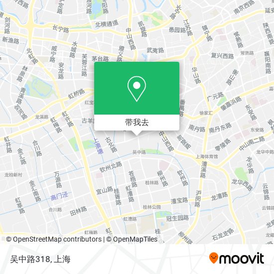 吴中路318地图