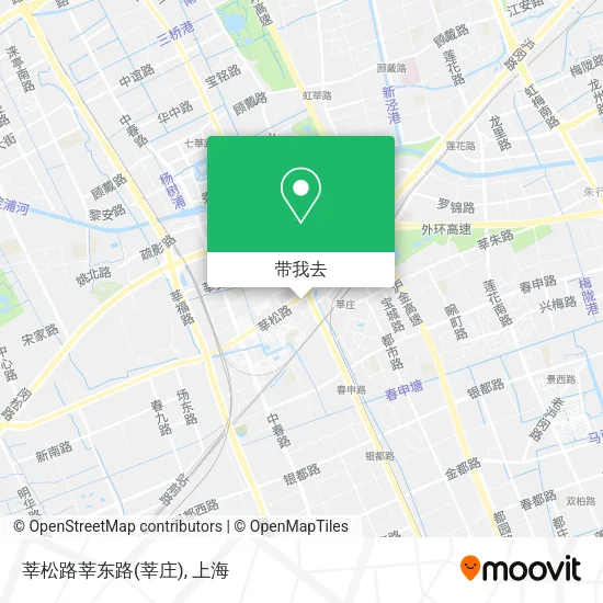 莘松路莘东路(莘庄)地图