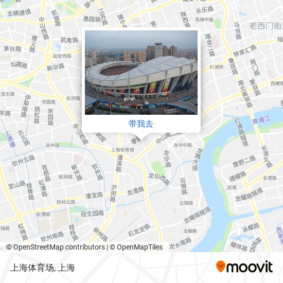 上海体育场地图