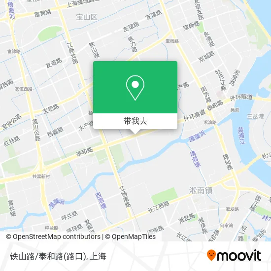 铁山路/泰和路(路口)地图