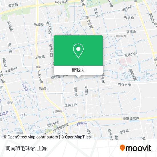 周南羽毛球馆地图
