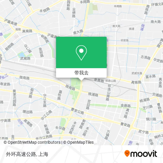外环高速公路地图