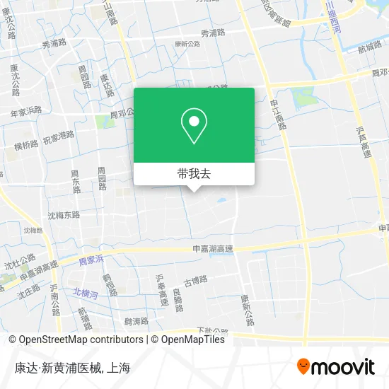 康达·新黄浦医械地图