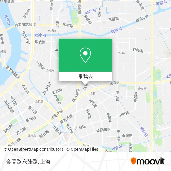 金高路东陆路地图