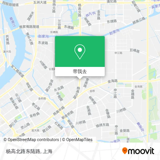 杨高北路东陆路地图
