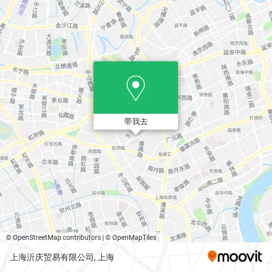 上海沂庆贸易有限公司地图