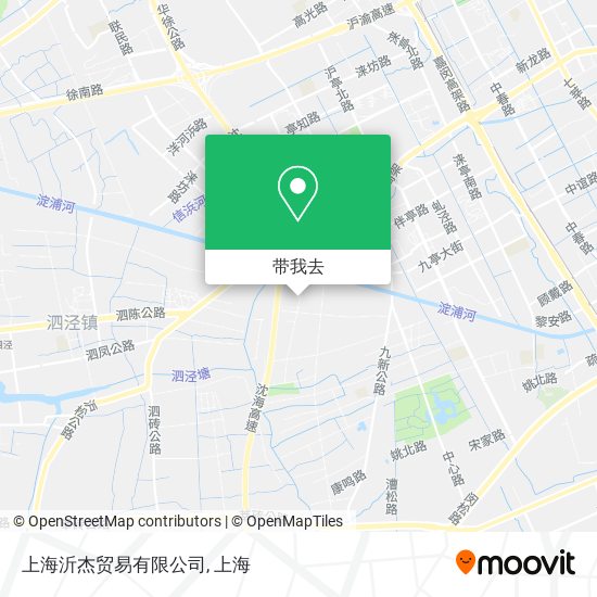 上海沂杰贸易有限公司地图