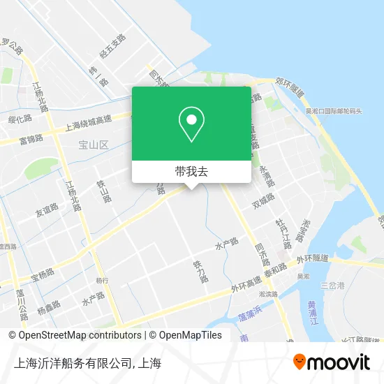 上海沂洋船务有限公司地图