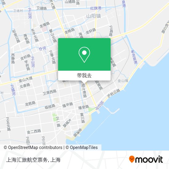 上海汇旅航空票务地图