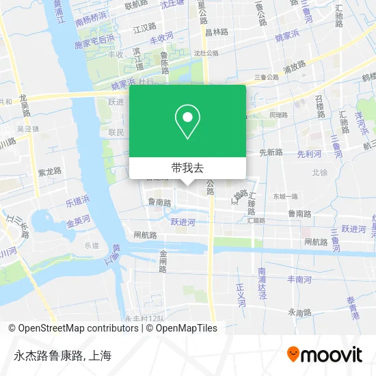 永杰路鲁康路地图