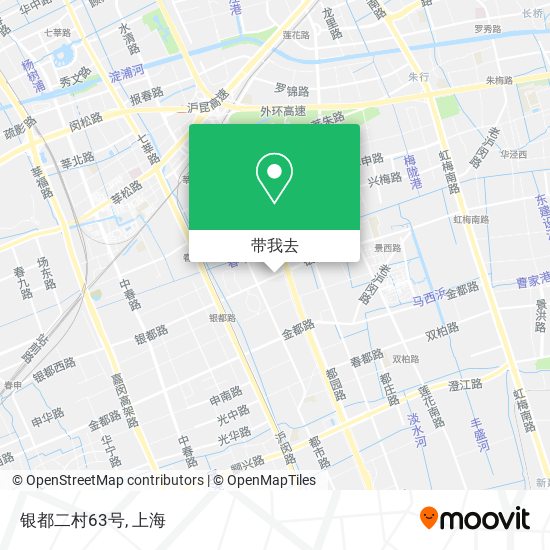 银都二村63号地图