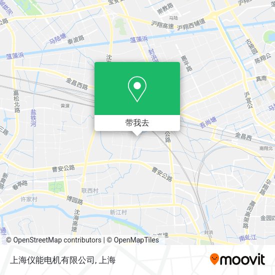上海仪能电机有限公司地图