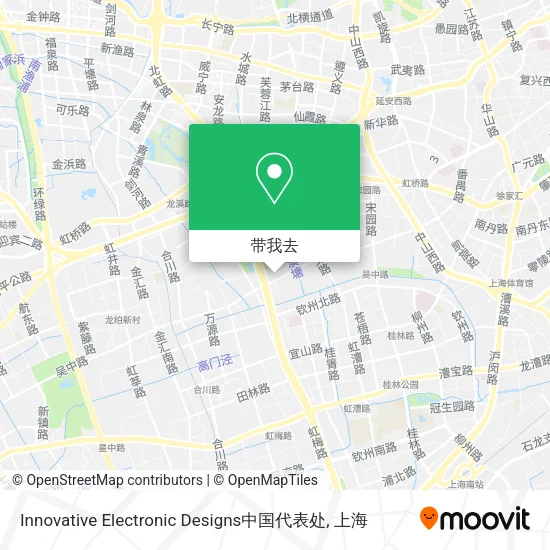 Innovative Electronic Designs中国代表处地图