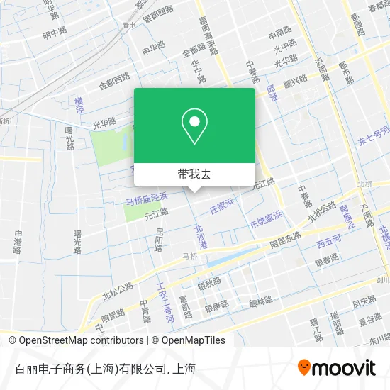 百丽电子商务(上海)有限公司地图