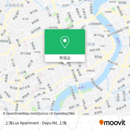 上海Lux Apartment - Dapu Rd地图