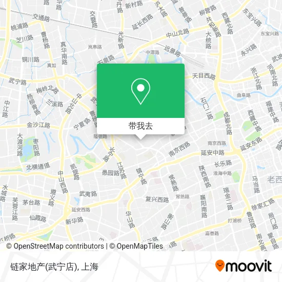 链家地产(武宁店)地图