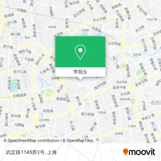 武定路1145弄2号地图