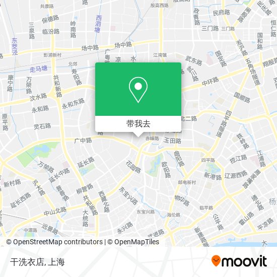 干洗衣店地图