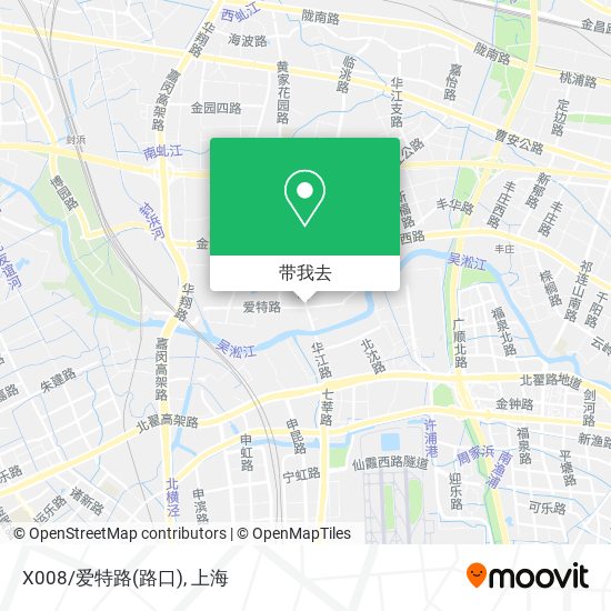 X008/爱特路(路口)地图