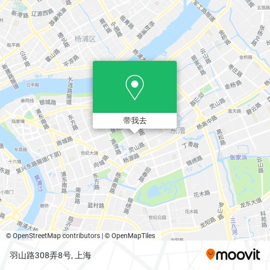 羽山路308弄8号地图
