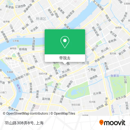 羽山路308弄8号地图