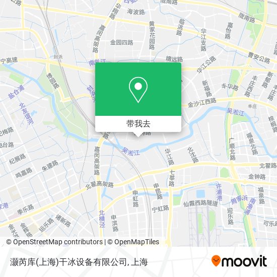 灏芮库(上海)干冰设备有限公司地图