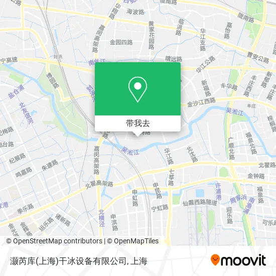 灏芮库(上海)干冰设备有限公司地图