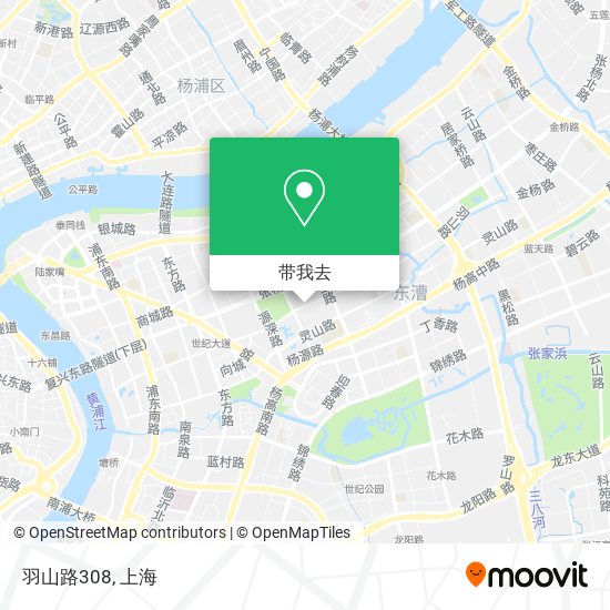 羽山路308地图