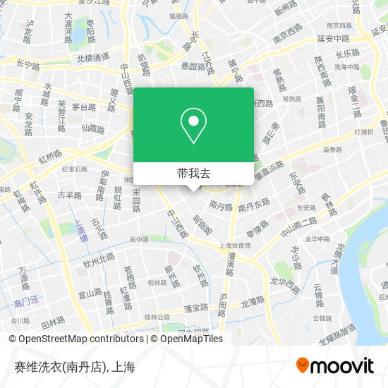 赛维洗衣(南丹店)地图