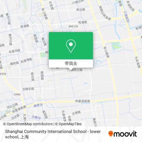 Shanghai Community International School - lower school地图