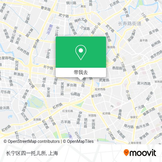 长宁区四一托儿所地图