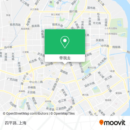 四平路地图