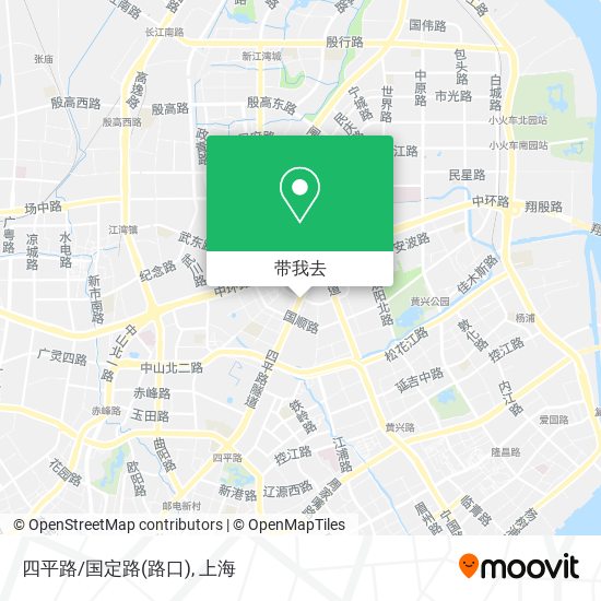 四平路/国定路(路口)地图