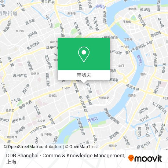 DDB Shanghai - Comms & Knowledge Management地图