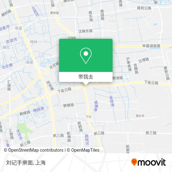 刘记手擀面地图