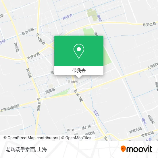 老鸡汤手擀面地图