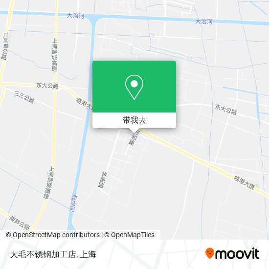 大毛不锈钢加工店地图