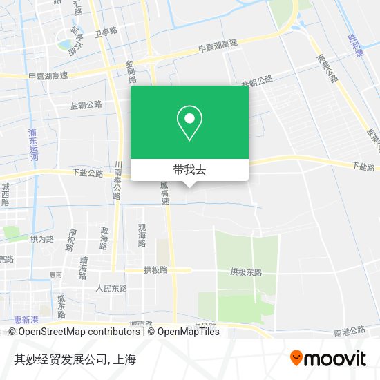 其妙经贸发展公司地图