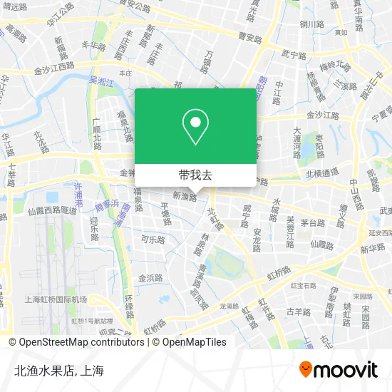 北渔水果店地图