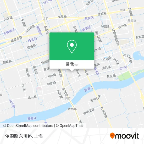 沧源路东川路地图